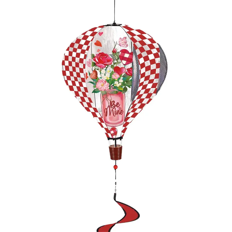 Be Mine Mason Jar Balloon Spinner