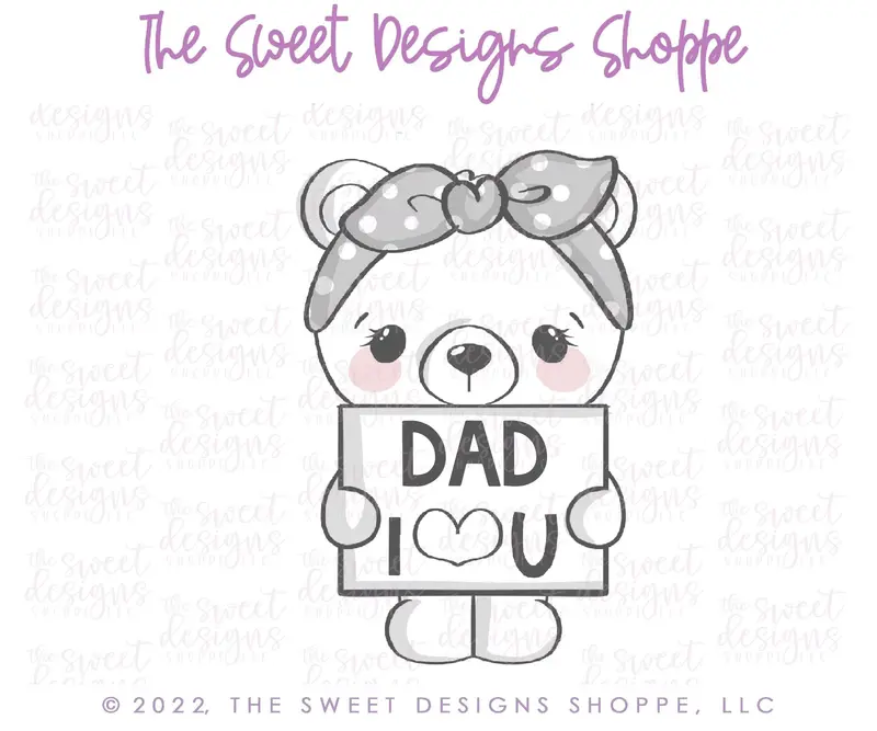 Bear Daughter - Cookie Cutter