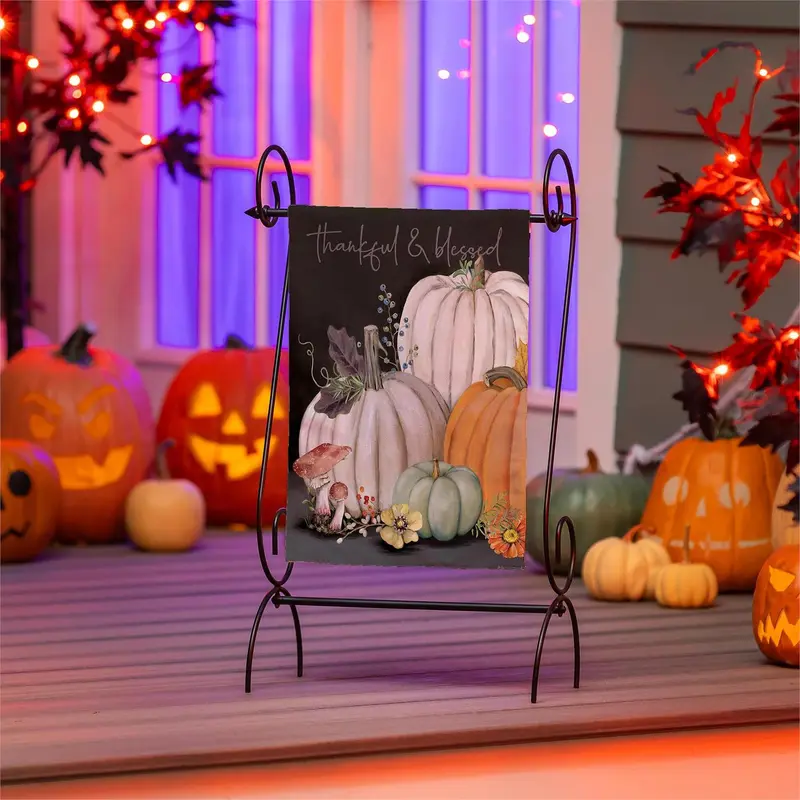Beauty Of Fall Suede Garden Flag_x000D_