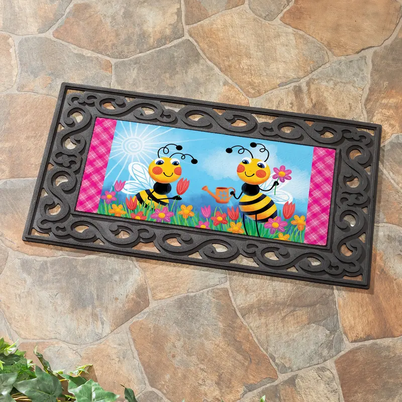 Bee Tending Garden Sassafras Switch Mat