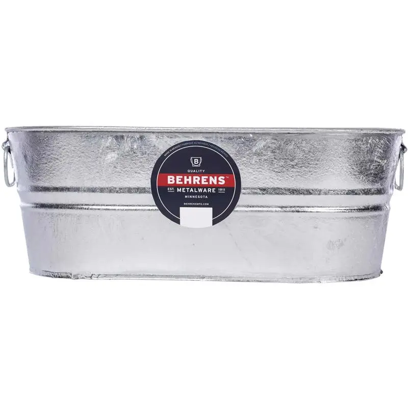 Behrens 5.5 gal Steel Tub Oval - Open Box