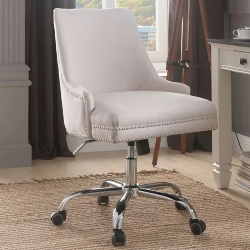 Beige Plywood Office Chair By Homeroots
