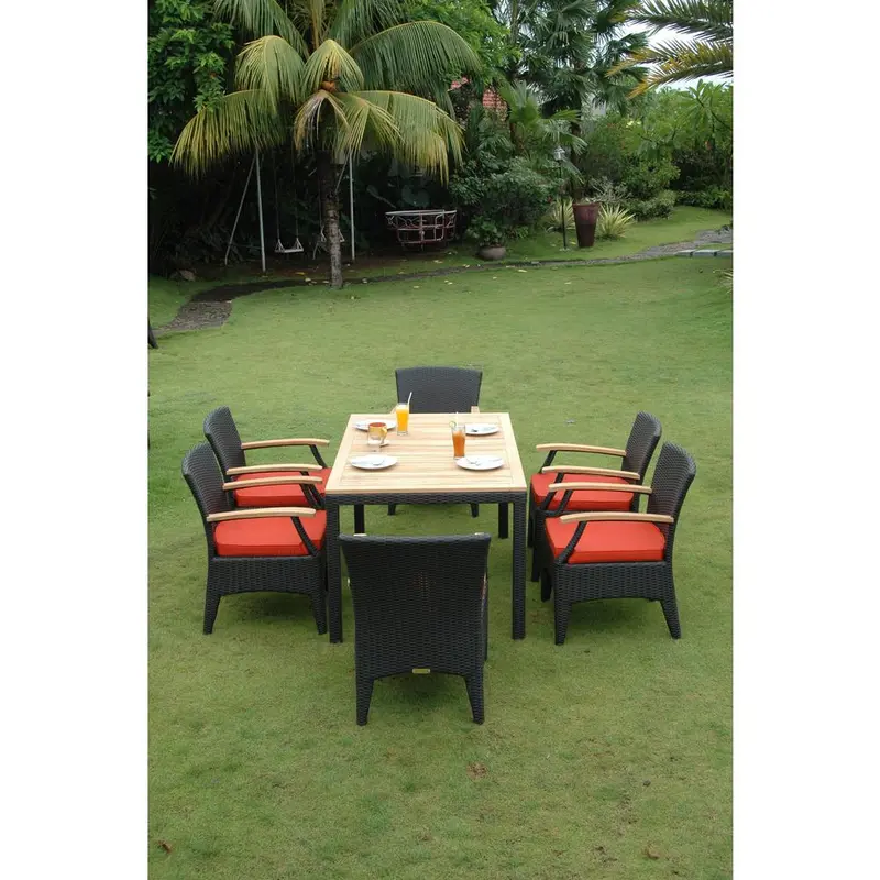 Bellagio 7-Pieces Dining Set By Anderson Teak