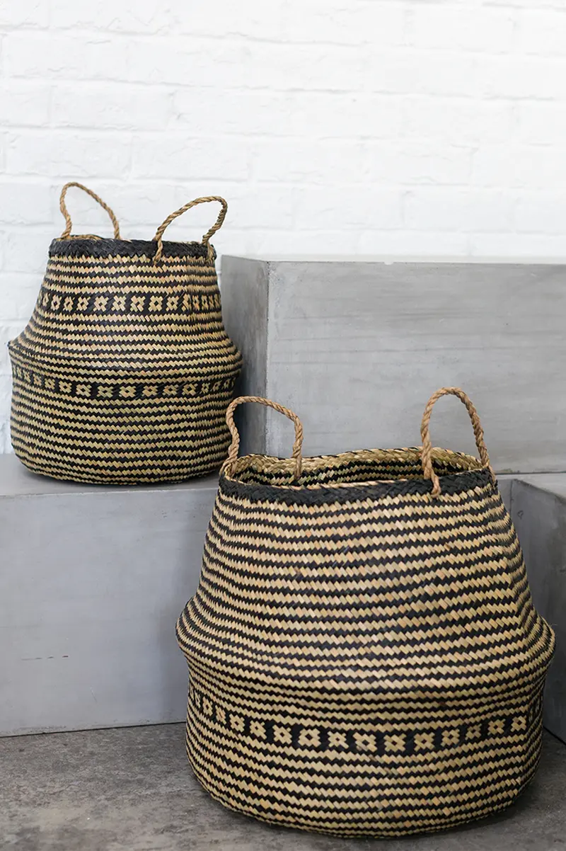Benni Basket Set of 2 By Accent Decor