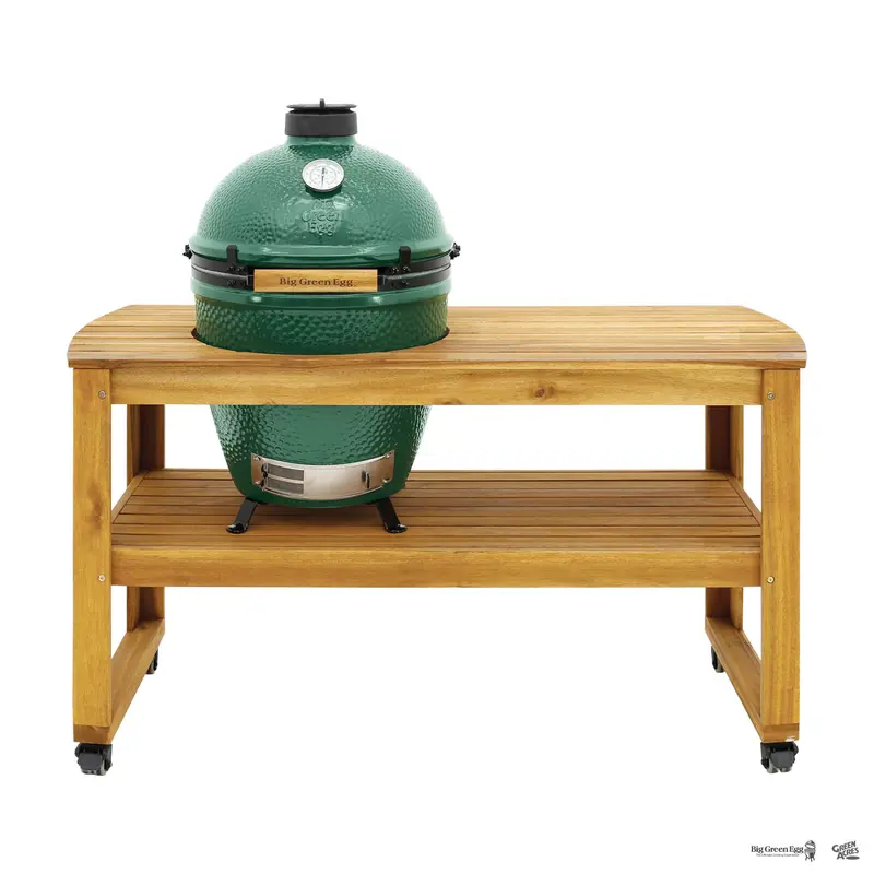 Big Green Egg® Large Egg in Acacia Table