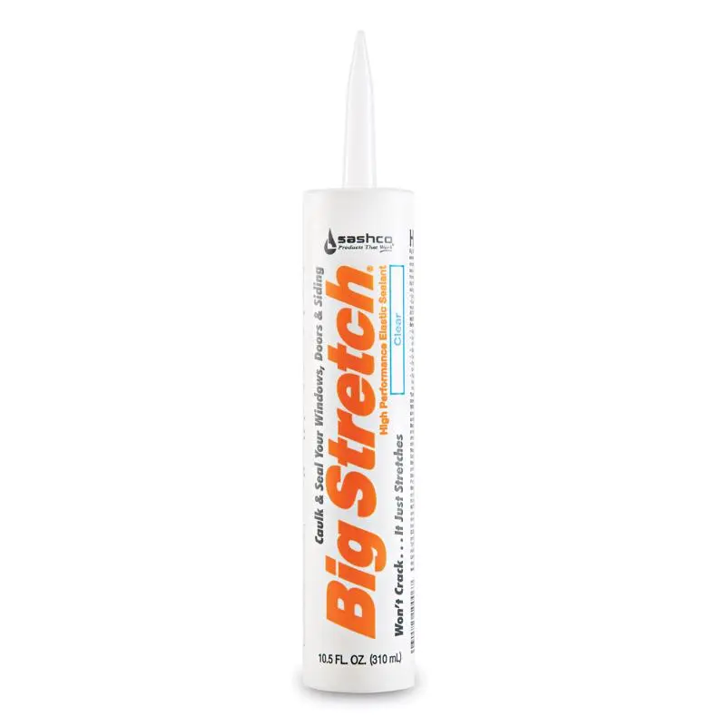 Big Stretch Big Stretch Clear Acrylic Caulk 10.5 oz. (Pack of 12) - Open Box