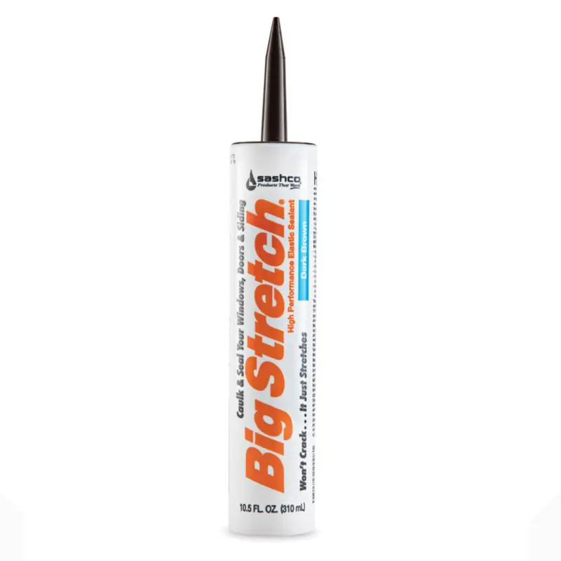 Big Stretch Big Stretch Dark Brown Acrylic Caulk 10.5 oz. (Pack of 12) - Deal of The Week