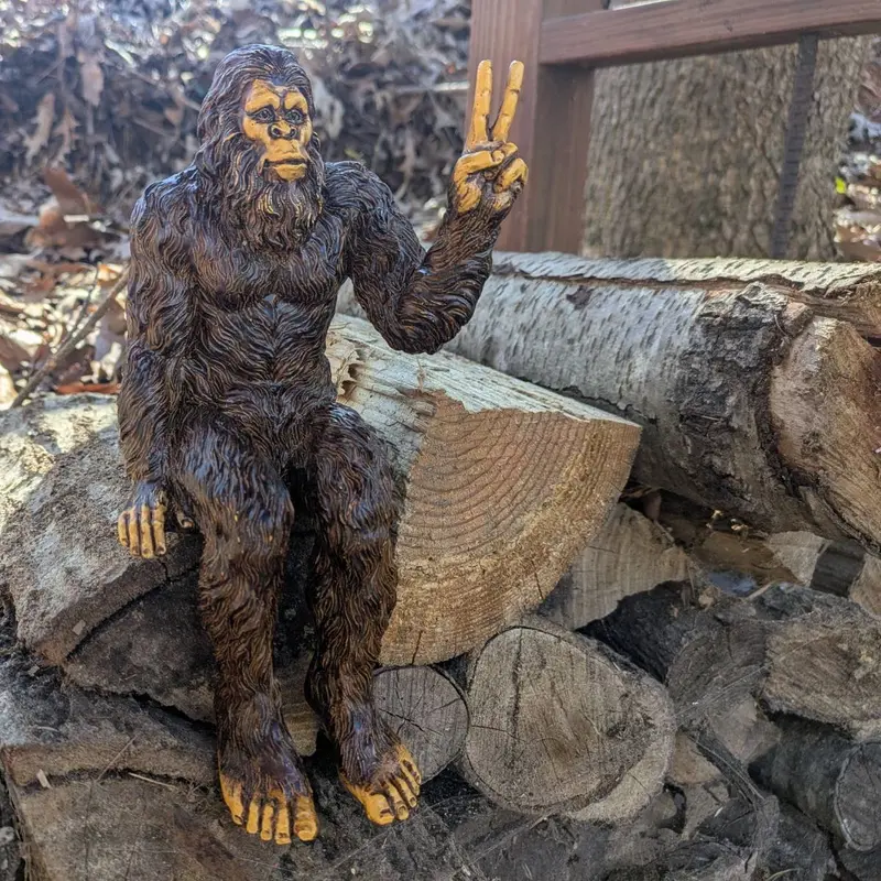 Bigfoot Shelf Sitter - Peace Man