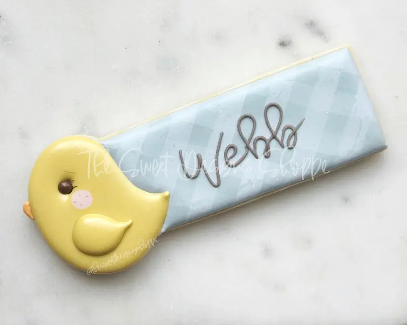 Bird Tag - Cookie Cutter