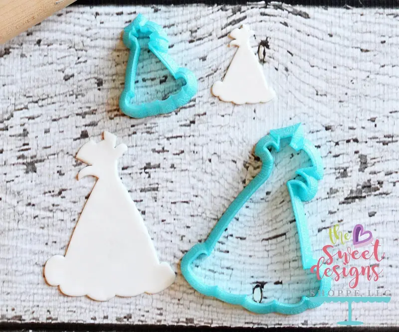 Birthday Hat Two v2- Cookie Cutter