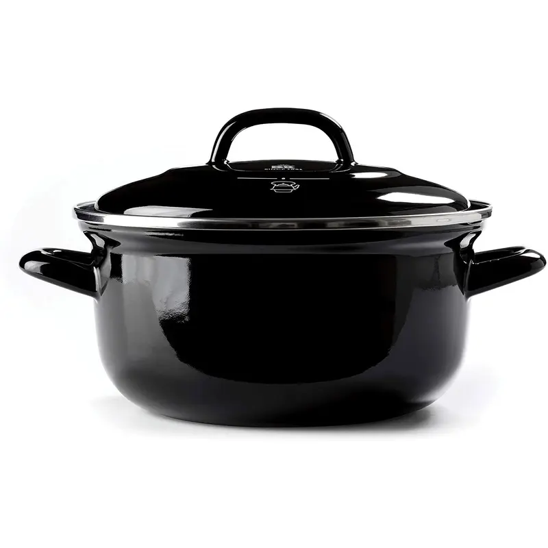 BK Cookware 5.5QT Dutch Oven, Black