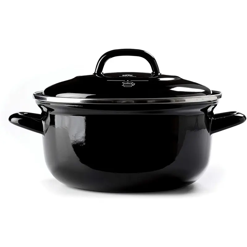 BK Cookware BV Dutch Oven 2.5QT, Black, (CC002461-001)