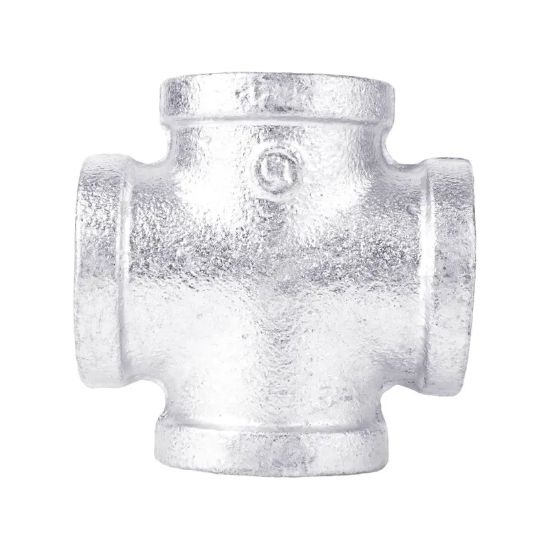 Bk Products 1 In. Fpt X 1 In. Dia. Fpt Galvanized Malleable Iron Cross - Deal of The Week