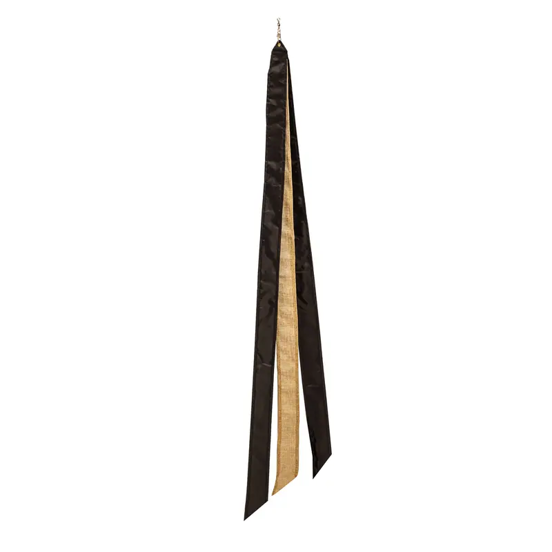 Black & Burlap Social Streamer,20070
