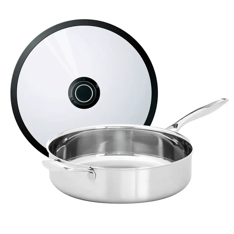 Black Cube 9.5" diameter 3.0 qt. Sauté Pan w/ Lid
