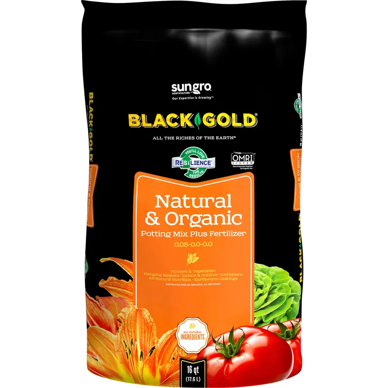 Black Gold Organic All Purpose Potting Mix 16 qt - Open Box