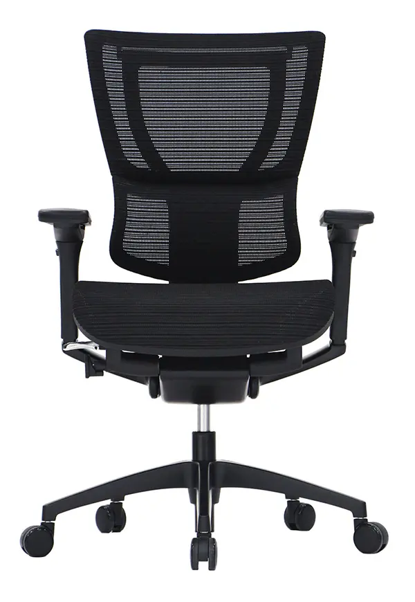 Black Mesh Tilt Tension Control Chair By Homeroots
