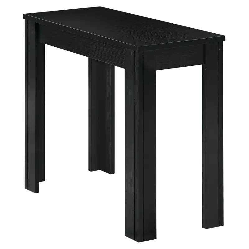 Black Particle Board Laminate Mdf Accent Table By Homeroots