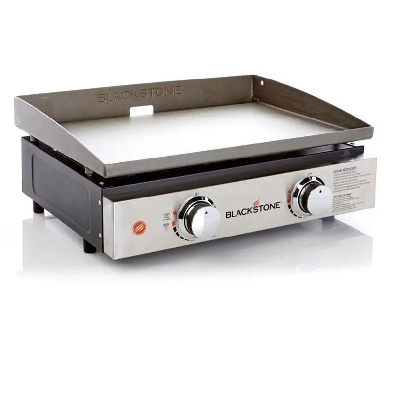 Blackstone 22 in. W Steel Nonstick Surface Black Tabletop Griddle - Open Box