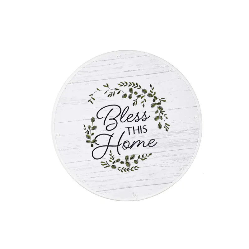 Bless This Home Sassafras Switchable Door Decor Insert,2idi1822