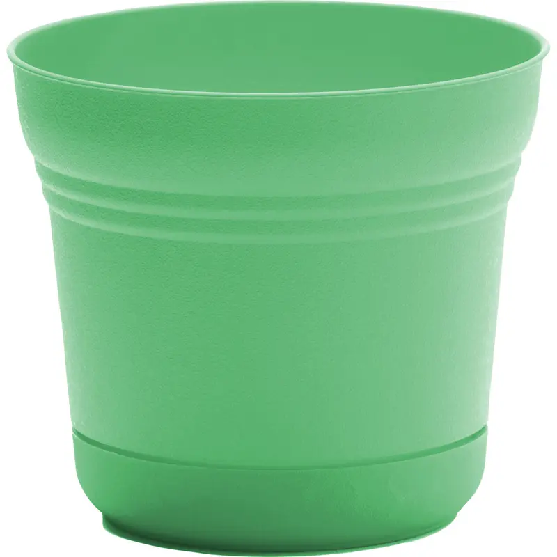 Bloem Saturn Planter 5 in. Dia. Plastic Flower Pot Mint
