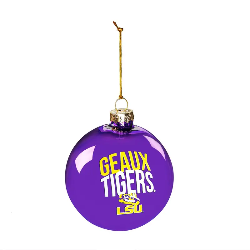 Blown Glass Ornament, Louisiana State University