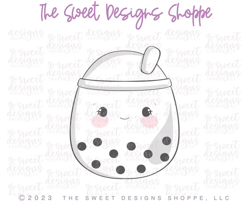 Bobba Tea Plush - Cookie Cutter