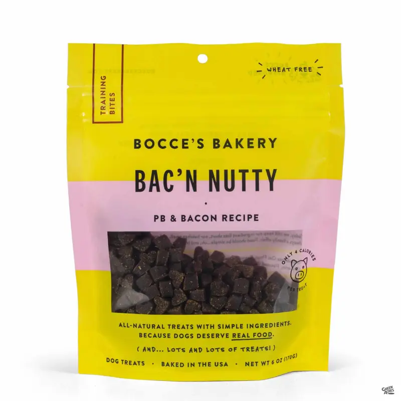 Bocce's Bakery Bac N Nutty Training Bites