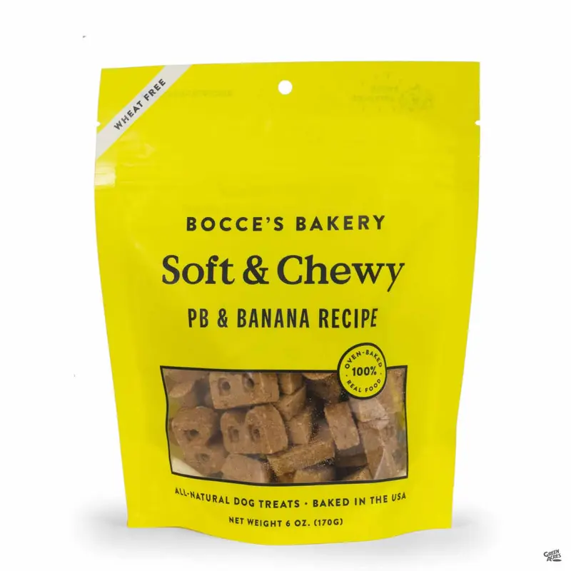 Bocce's Bakery PB & Banana Soft & Chewy Treats