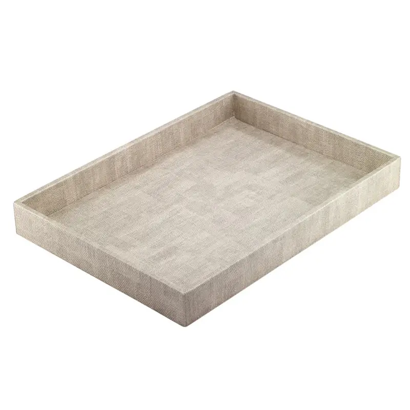Bodrum Luster Birch 13x18 Inch Rectangle Tray