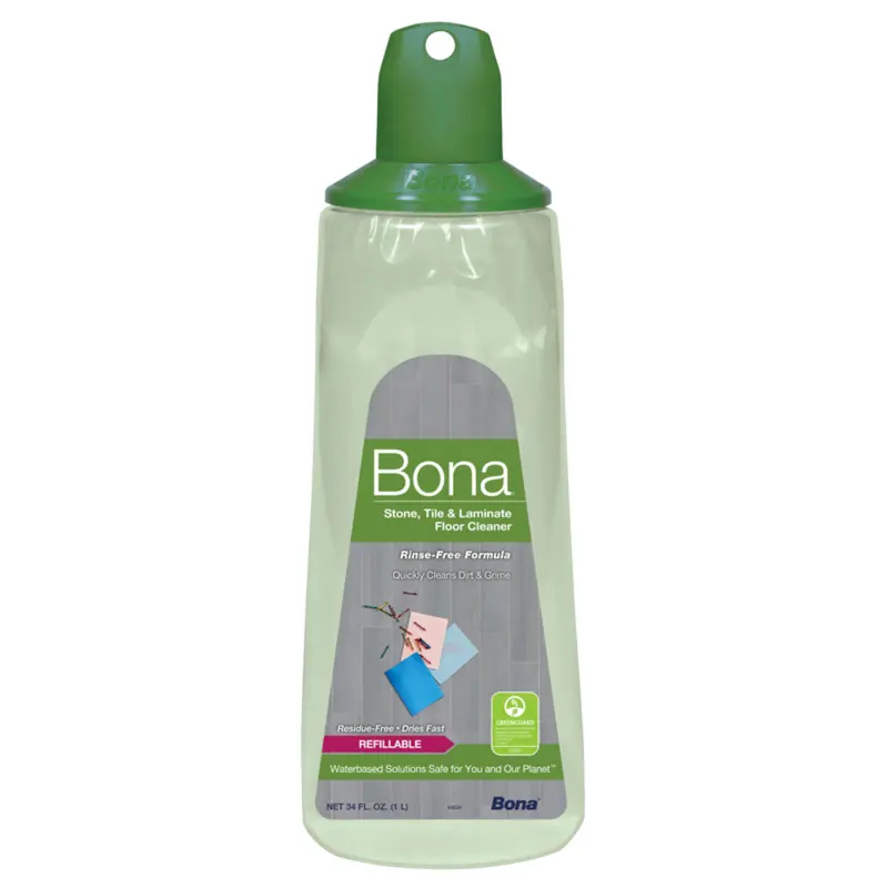 Bona No Scent Floor Cleaner Refill Liquid 34 oz (Pack of 6)