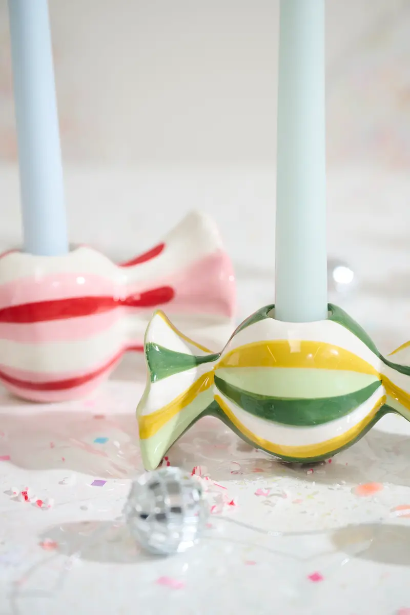 Bonbon Candleholder Set of 4 By Accent Decor
