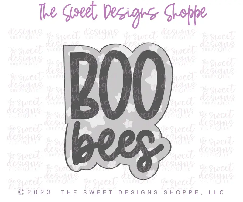 BOO-bees Plaque - Cookie Cutter