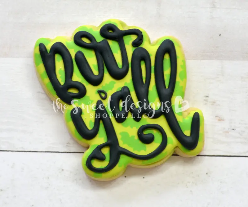 Boo Y'all Plaque - Cookie Cutter