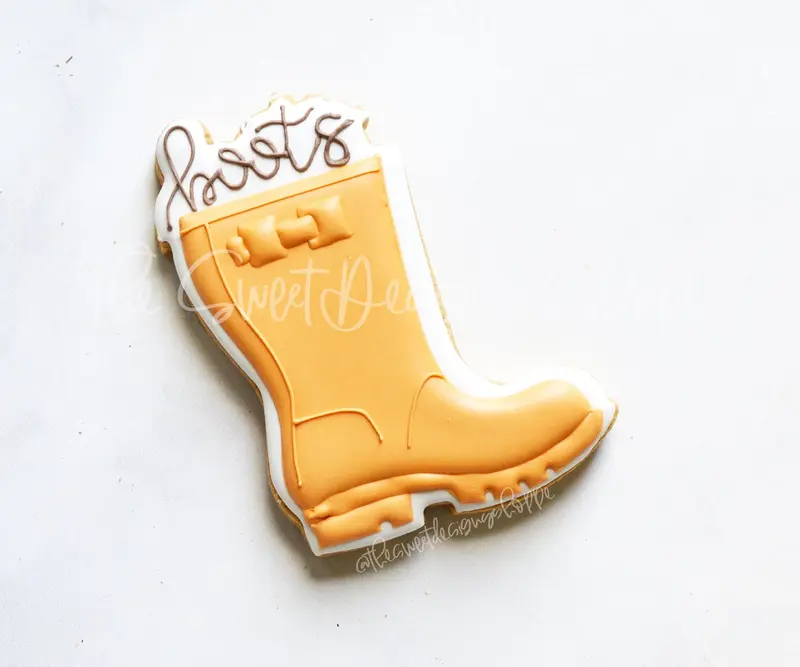 Boot Cookie Sticker - Cookie Cutter