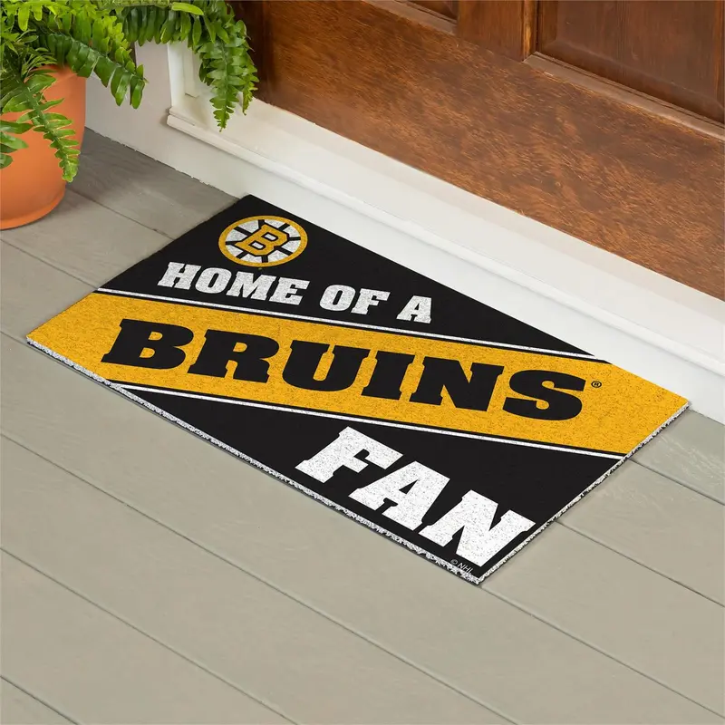 Boston Bruins 2025, PVC Mat COLOR, Home of a Fan