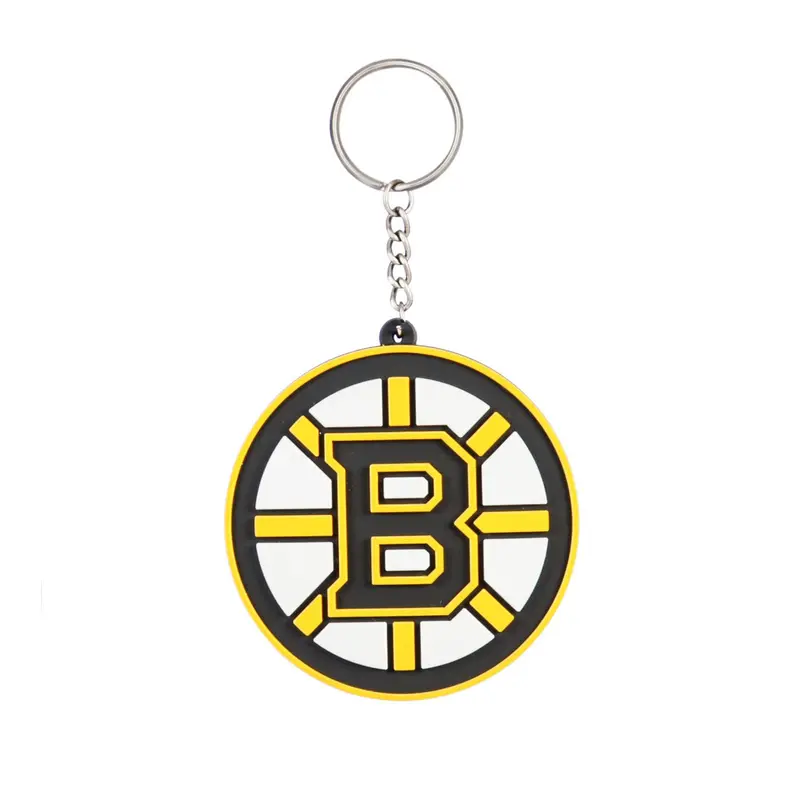 Boston Bruins, Rubber Keychain,7key4351