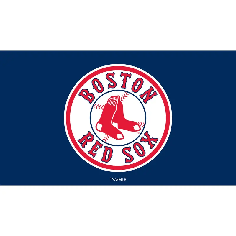 Boston Red Sox Full Color PVC Mat 16" x 28"