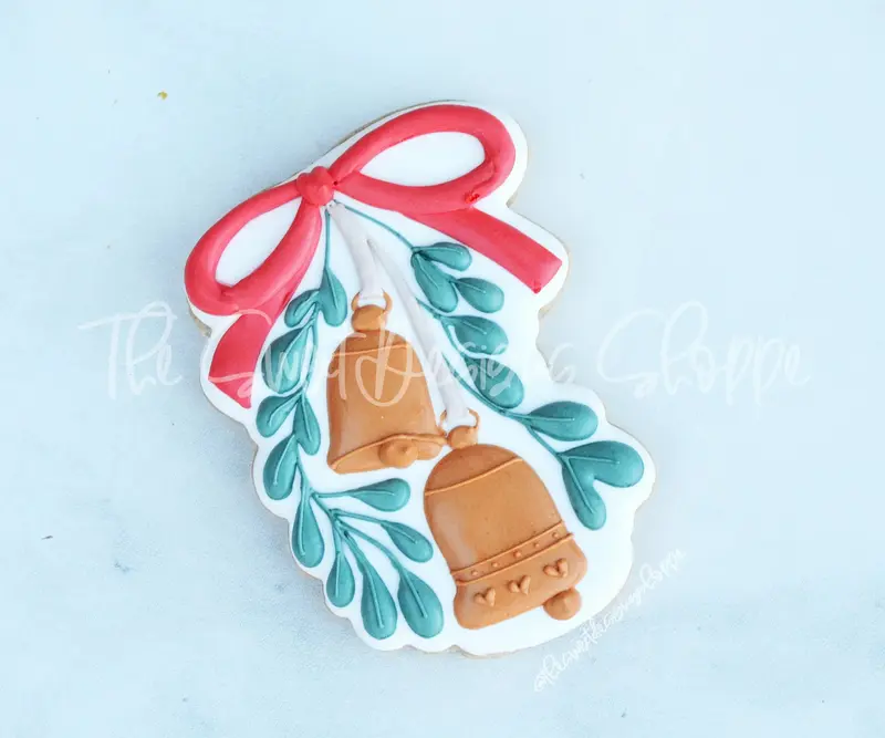 Brass Christmas Bells - Cookie Cutter