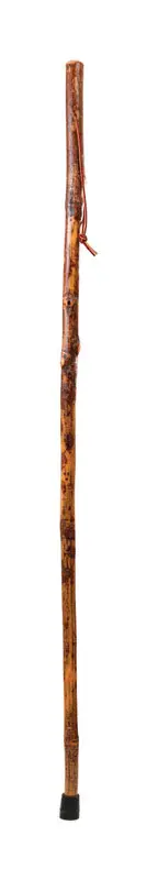 Brazos Walking Sticks 55 in. Brown Hickory Walking Stick - Deal of The Week