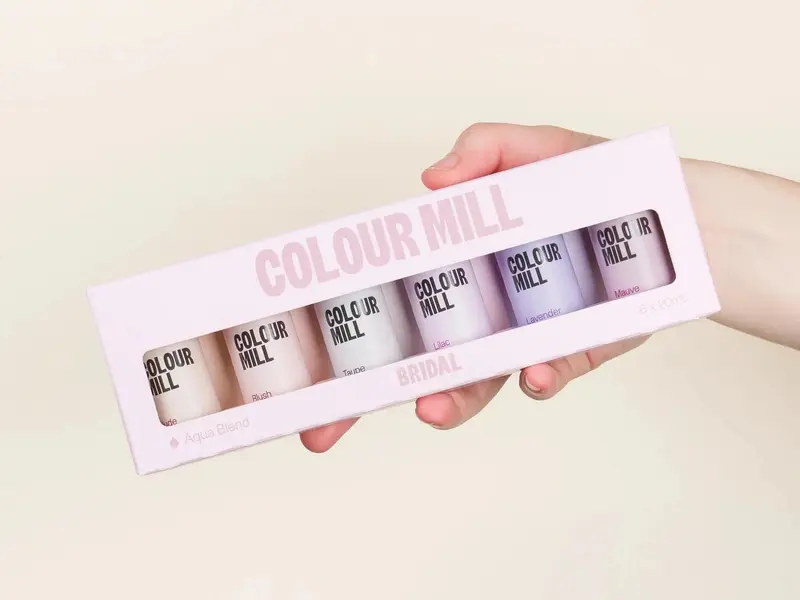 Bridal Pack - Aqua Blend - (6 Colors of 20ml each)  - Food Color   by
