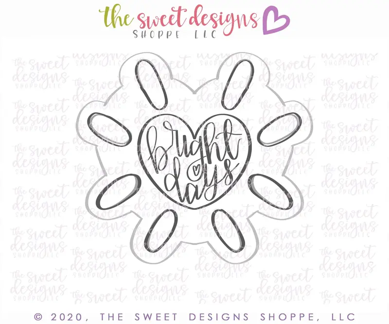 Bright Days Sun - Cookie Cutter