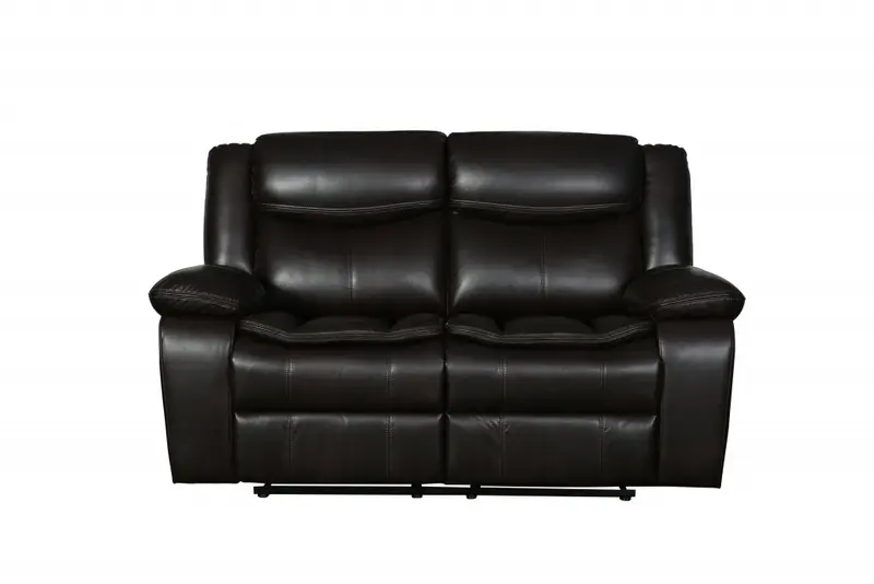 Brown Loveseat By Homeroots - 366305