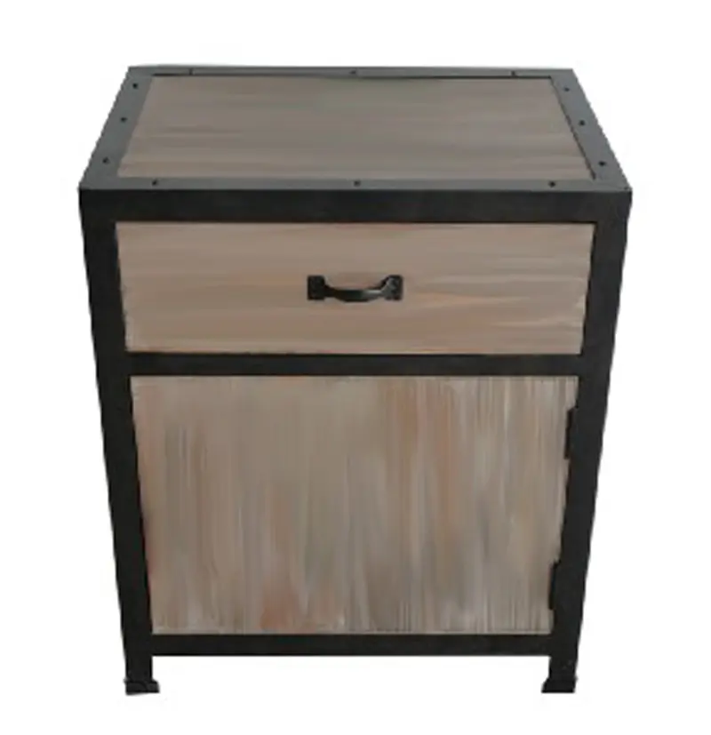 Brown, Wood - End Table By Homeroots