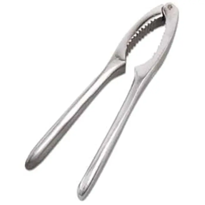 Browne Foodservice 529 Silver 6'' Chrome Plated Lobster Crack