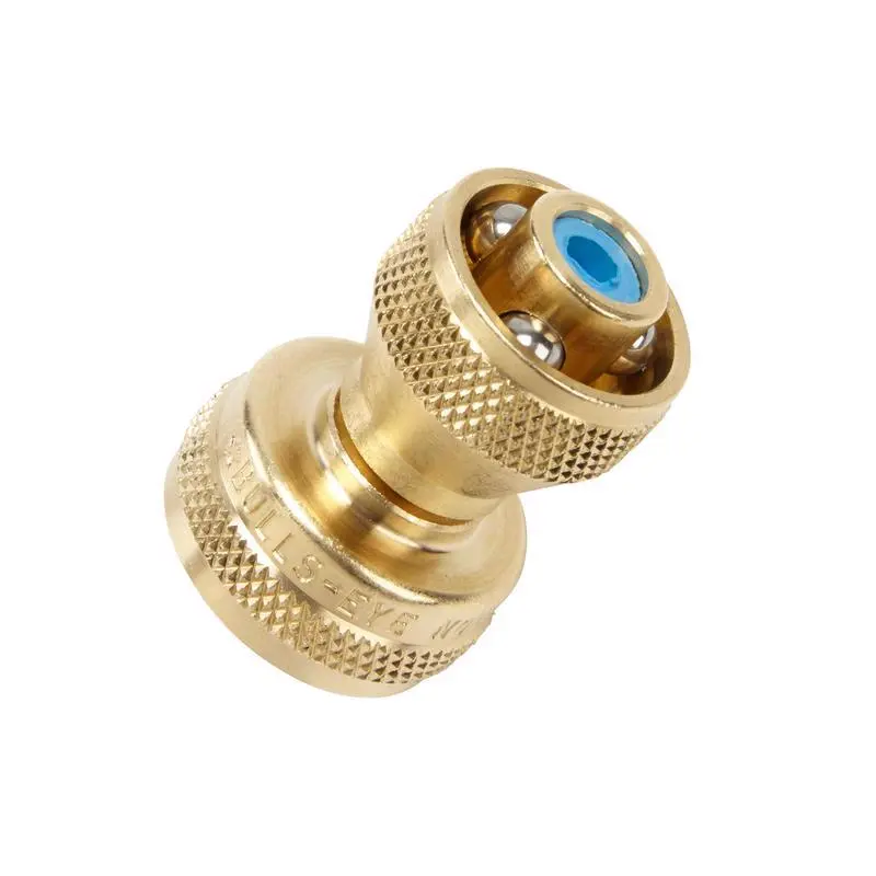Bullseye Brass Multi-Pattern Adjustable High Pressure Fireman's Hose Nozzle 2 L in. - Open Box