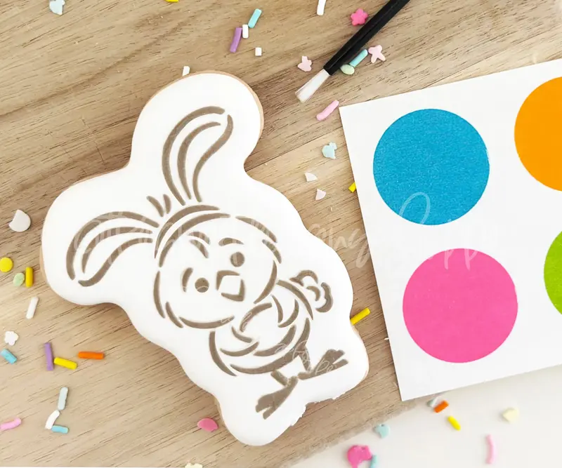 Bundle - PYOC Bunny Chick - Cookie Cutter & Stencil