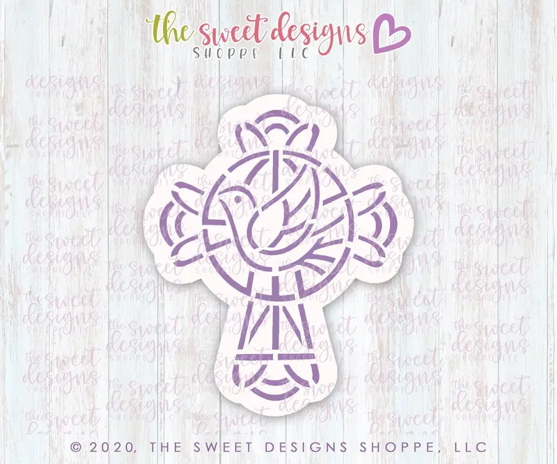Bundle - PYOC Cross - Cookie Cutter and Stencil
