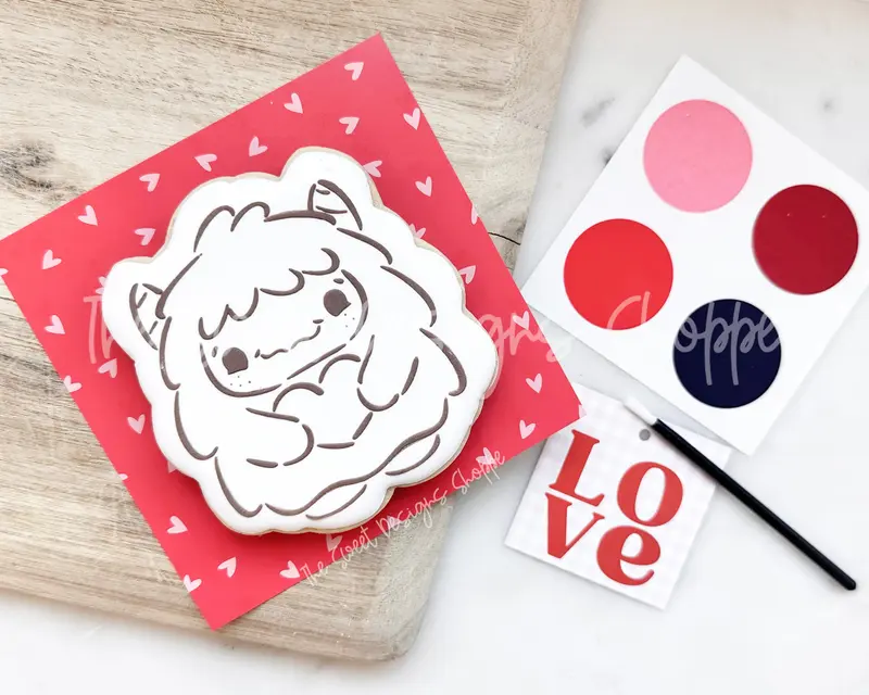 Bundle - PYOC Yeti - Cookie Cutter & Stencil