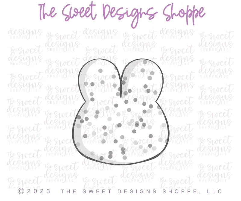 Bunny Face Frosted Cracker- Cookie Cutter